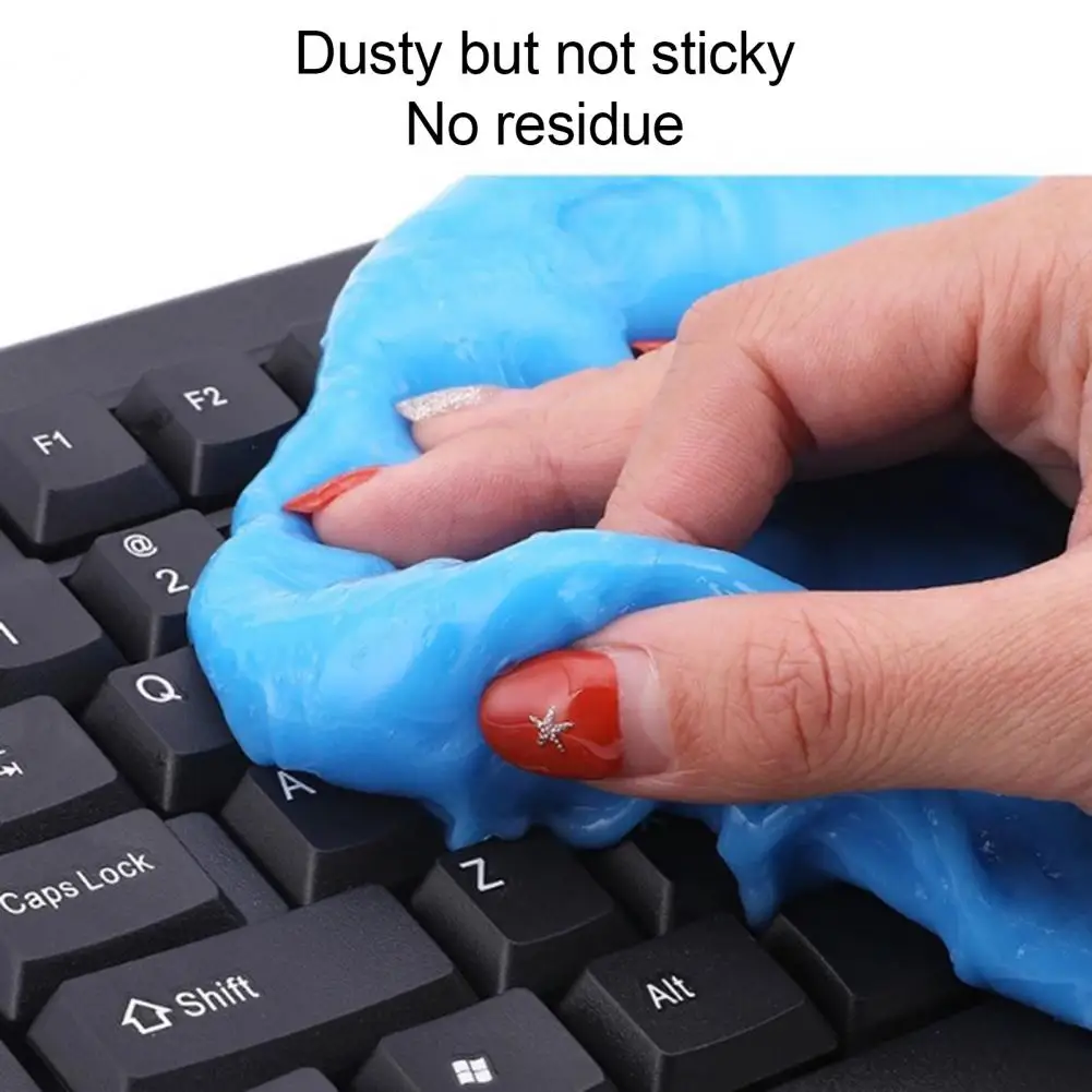 Dust Clean Glue Stretchable Portable Multiple Use Scented Tool Slime Cleaner Gel   Cleaning Gum  for Car Vent