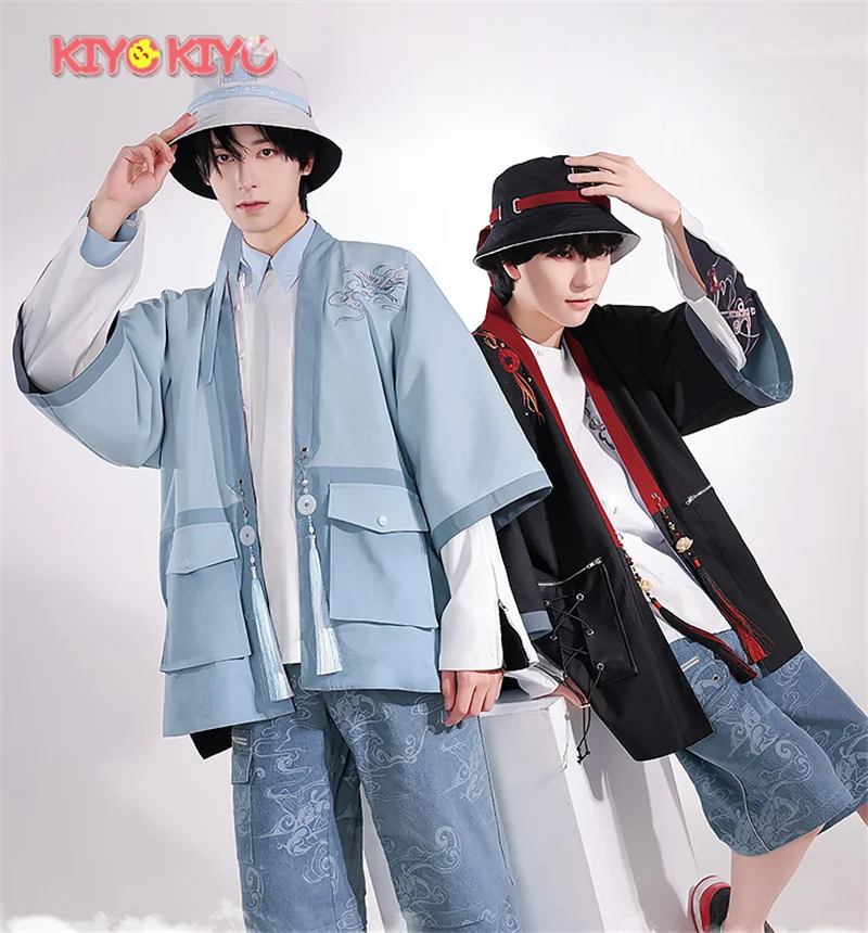 

KIYO-KIYO (Per-sales) Chinese TV Series Mo Dao Zu Shi Cos Long Sleeves Coat top pants Cosplay Costume