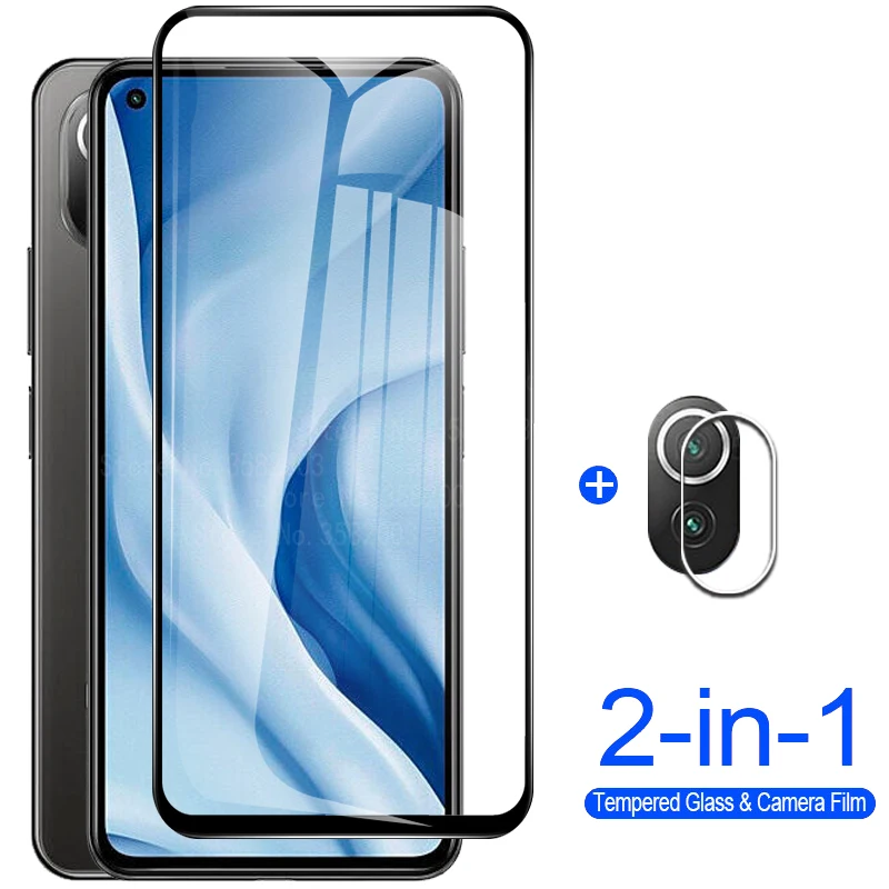 2 in 1 Camera Protective Glass For Xiaomi 11 lite 11pro 10 ultra 10i 10s 10t lite 9 pro 9t 9se 8lite 8se 8 Screen Protector Film