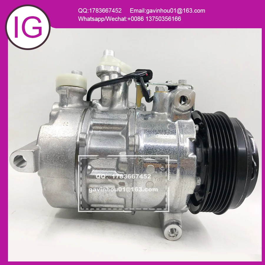 For free shipping Brand New Auto AC A/C Mercedes-Benz Compressor W246B180 0008306700 6PK 113MM for Car Mercedes Benz