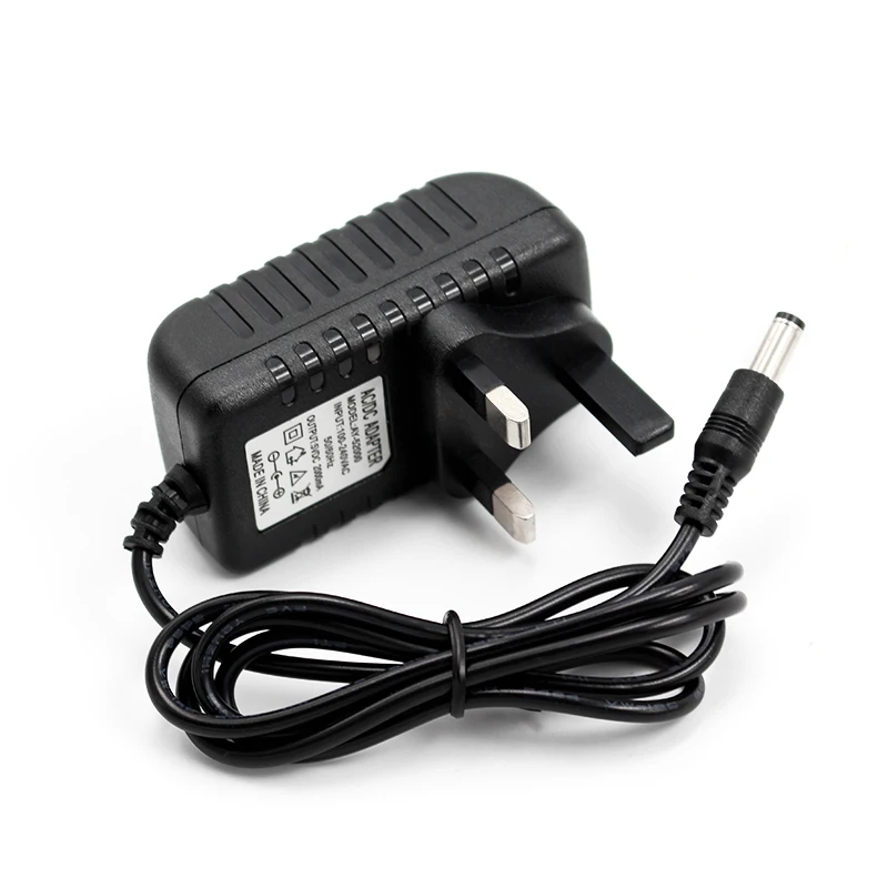 Chargeur mural pour tablettes, adaptateur secteur, prise EU, US, AU, UK, 5V, 1A, DC, 3.5mm, 1 pièce