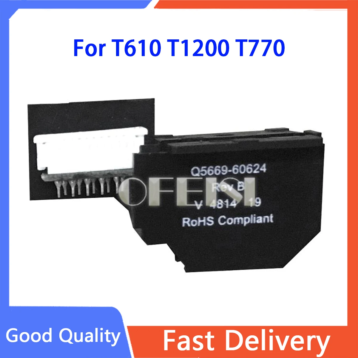 Original New For HP DesignJet T610 T1200 T770 T1100 T790 T1300 T2300 T620 T1120 Z2100 Z3100 Line sensor Q6683-67004 Q6683-67001