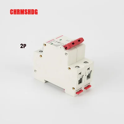 Chrmshdg DZ47-63 2p 6a 10a 16a 20a 25a 32a 40a 50a 63a mini interruptor de corte interruptor de ar doméstico em miniatura