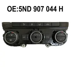 Automatic AC Climatronic Air Condition Control Switch Panel LCD Digital Display Temperature For V W PQ35 Golf 6 Passat B6 B7