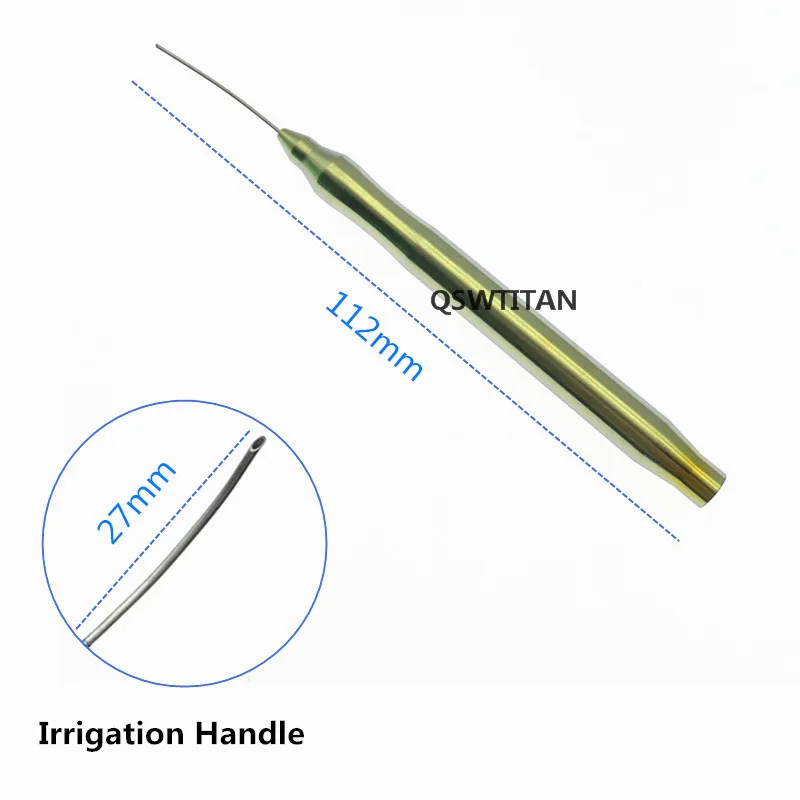 Ophthalmic Irrigation/Aspiration Handpiece 23G Ophthalmic Ultraemulsion tool Pet Surgical Instruments