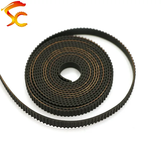 

High Quality 5meters/lot T2.5 6mm open timing belt width 6mm T2.5 6mm rubber belt for 3D Printer Free shipping