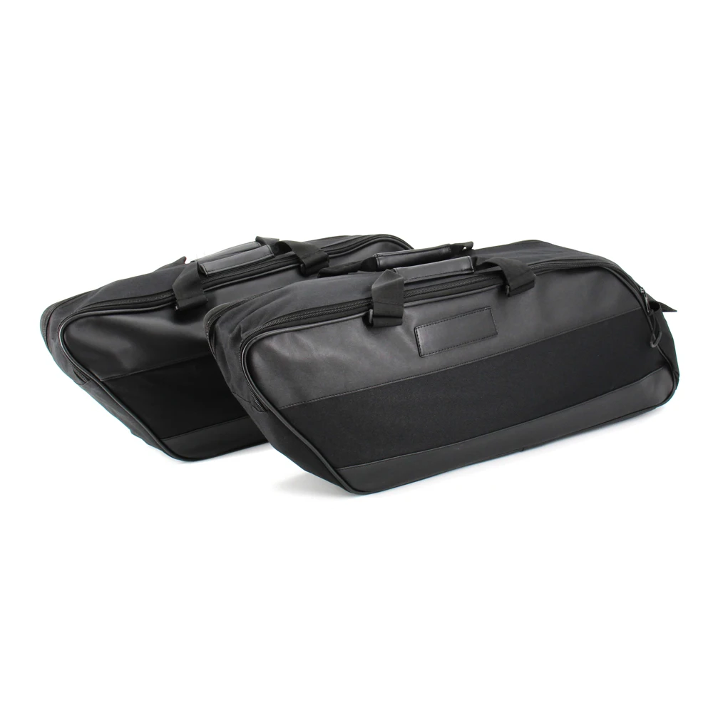 Motorcycle Hard Saddlebag Liners Laggage Bag Travel Luggage Paks for Harley Touring Street Electra Glide Road King CVO Ultra