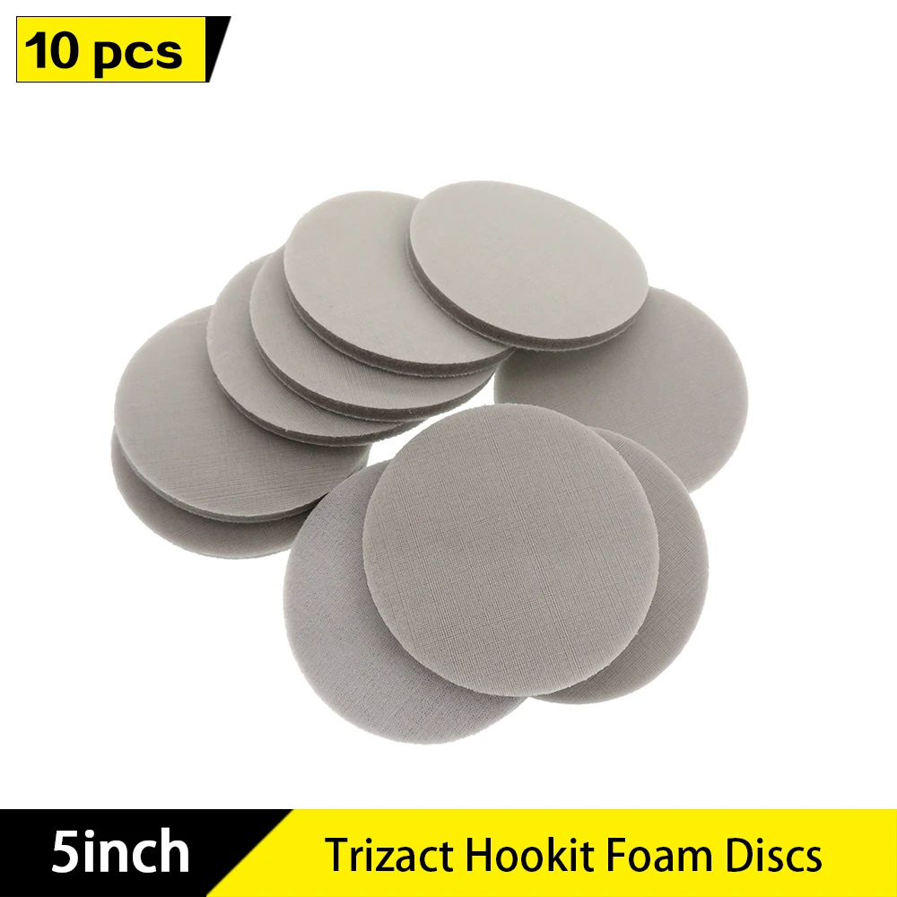 5inch 125mm Trizact Hookit Foam Disc Wet & Dry Spong Sandpaper Disc 320-8000 Grit Polishing Buffer Sanding Paper Abrasive Tools