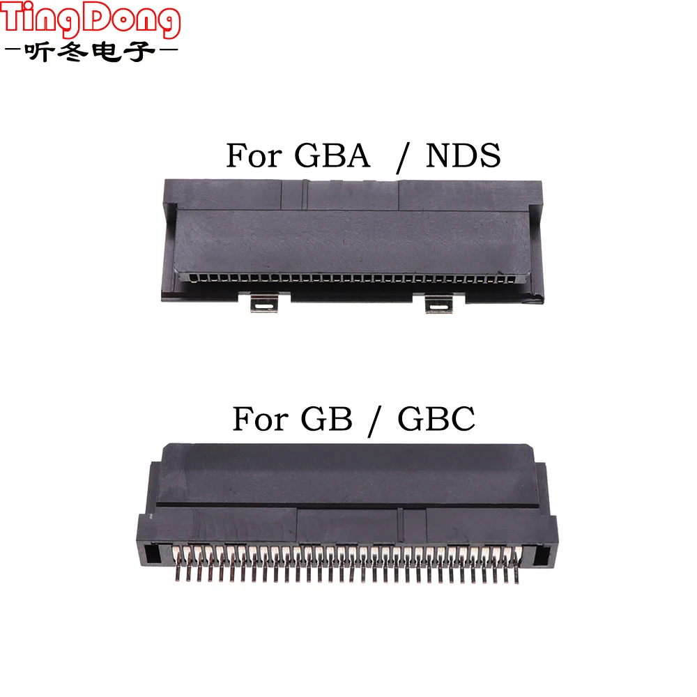 게임보이 컬러용 어댑터 리더, GBA NDS 슬롯, 32 핀 게임 카트리지, 카드 슬롯 커넥터, GBC GB 콘솔용, 1 개 