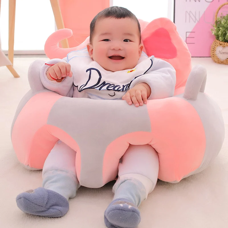 Baby Support Seat  Plush Chair Learning To Sit Comfortable Toddler Nest Washable Filler Cradle Sofa