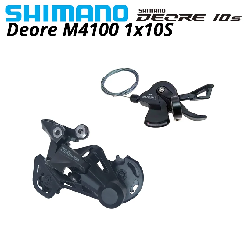 Shimano Deore M4100 1x10S MTB Bike Derailleurs Groupset SL-M4100