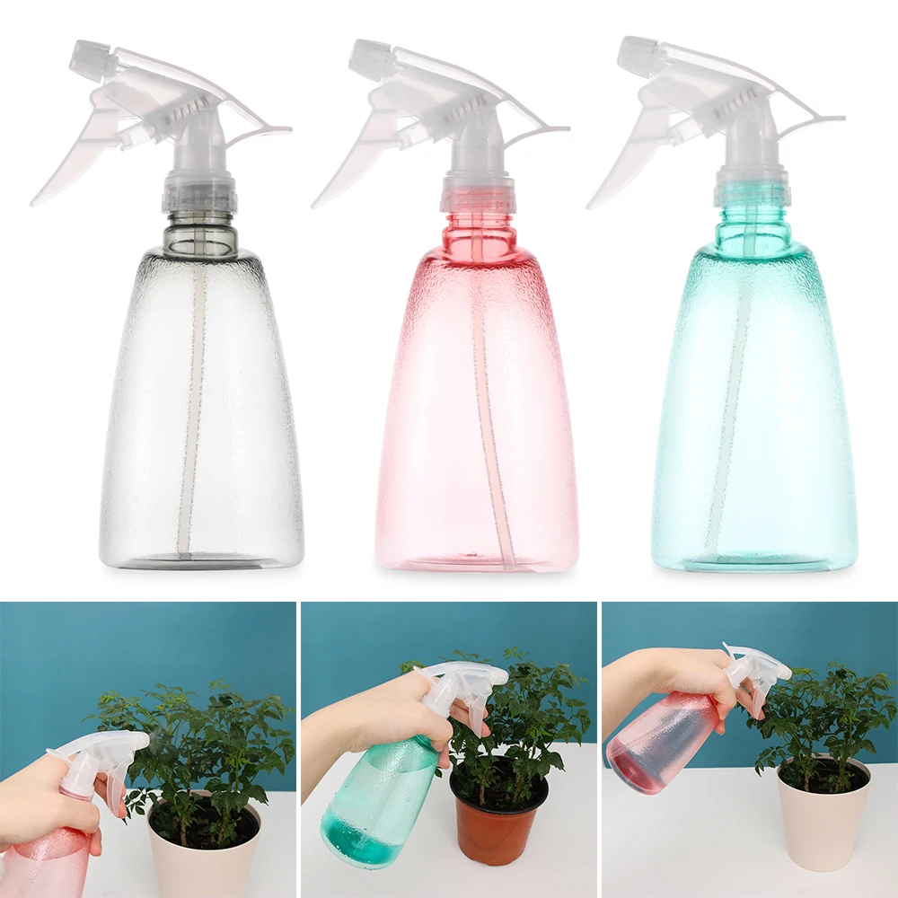 

500 Ml Spray Bottle Flower Plant Watering Multi-Function Hand Pressure Sprayer Refillable Household Gardening Spray Bottle