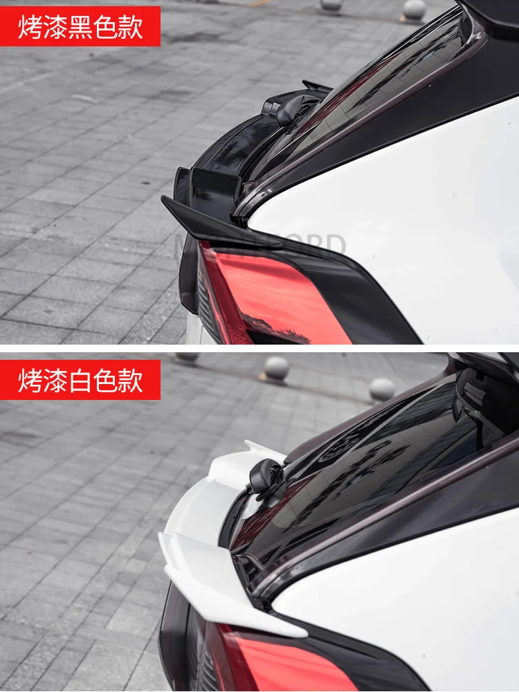 For 2019 2020 New Toyota RAV4 Spoiler High Quality ABS Material Car Rear Wing Lip Spoiler by Primer Color