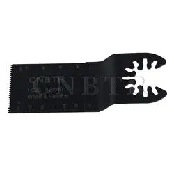 Black High Carbon Steel Quick Flat Scraper Oscillating Multi Tool 32x40mm