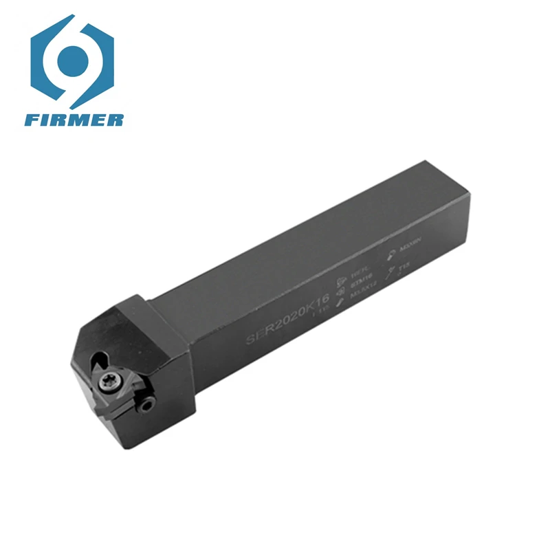 Lathe Tool CNC Holder SER2020K16 / SER2525M16 External Turning Tool Threading Holder Lathe Cutter Bar For 11/16/22ER Inserts