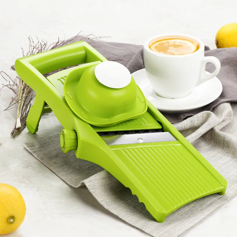 

Multifunctional vegetable cutter, fruit slicer, grater, drain basket, slicer, gadget, adjustable kitchen accessories