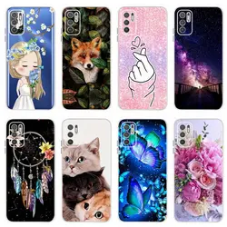 For Xiaomi Redmi Note 10 5G Case Cute Animals Cover Soft Slim Fundas For Xiaomi Redmi Note10 Note 10 5G Phone Cases Coque Bumper