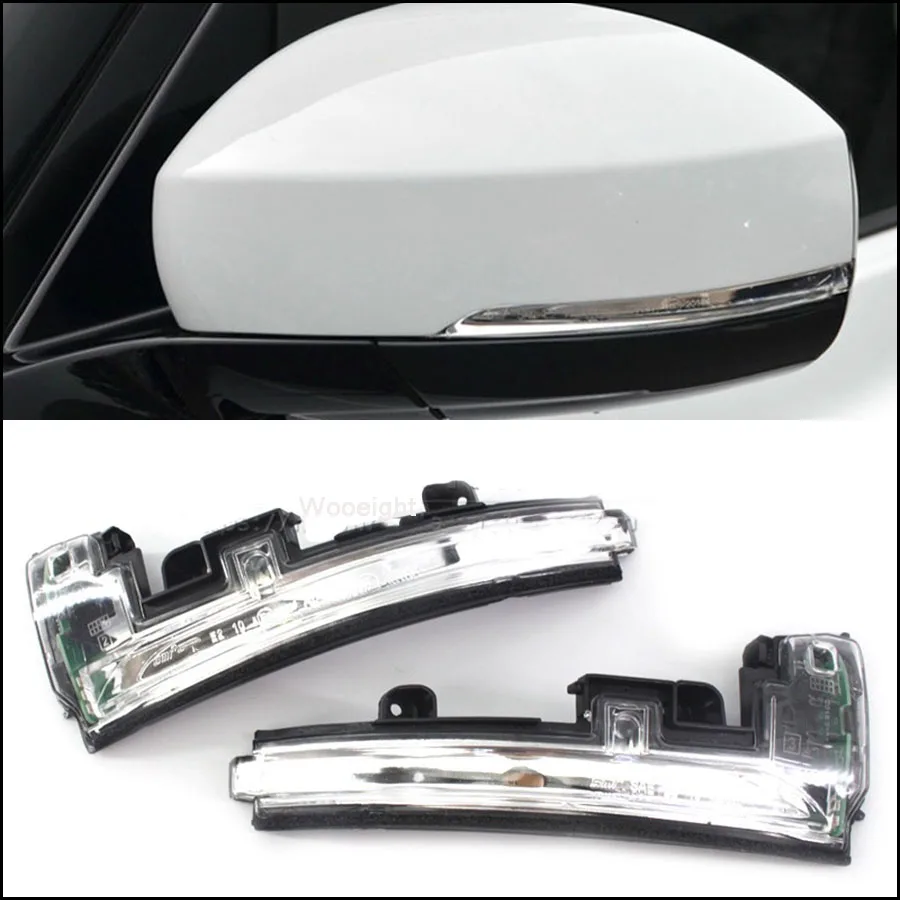 

Wooeight Car Rear View Mirror Turn Signal Lamps Exterior Rearview Light For LAND ROVER LR4 Discovery Range Rover Sport EVOQUE