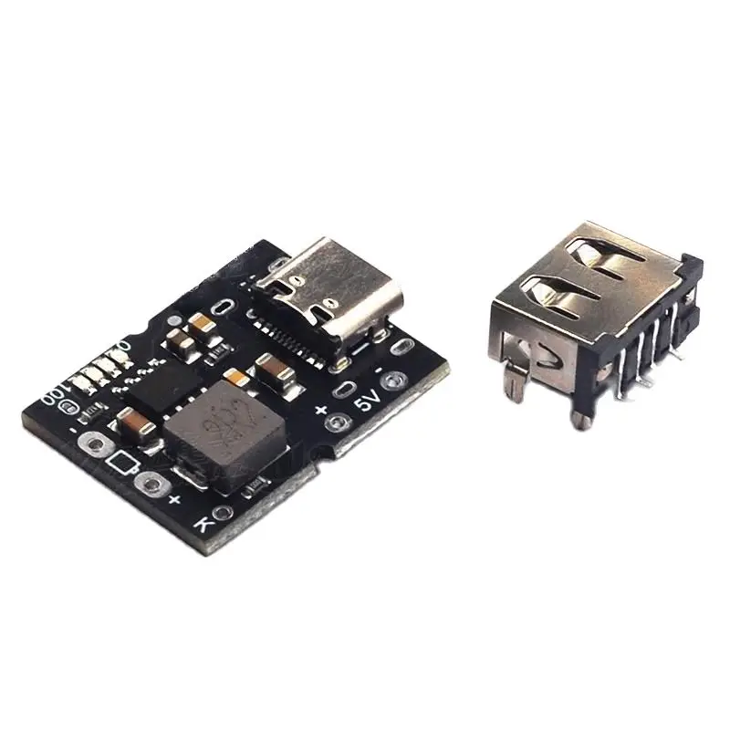 高精度5v2a充電および放電統合モジュールタイプC入力4.2vリチウム電池と互換性