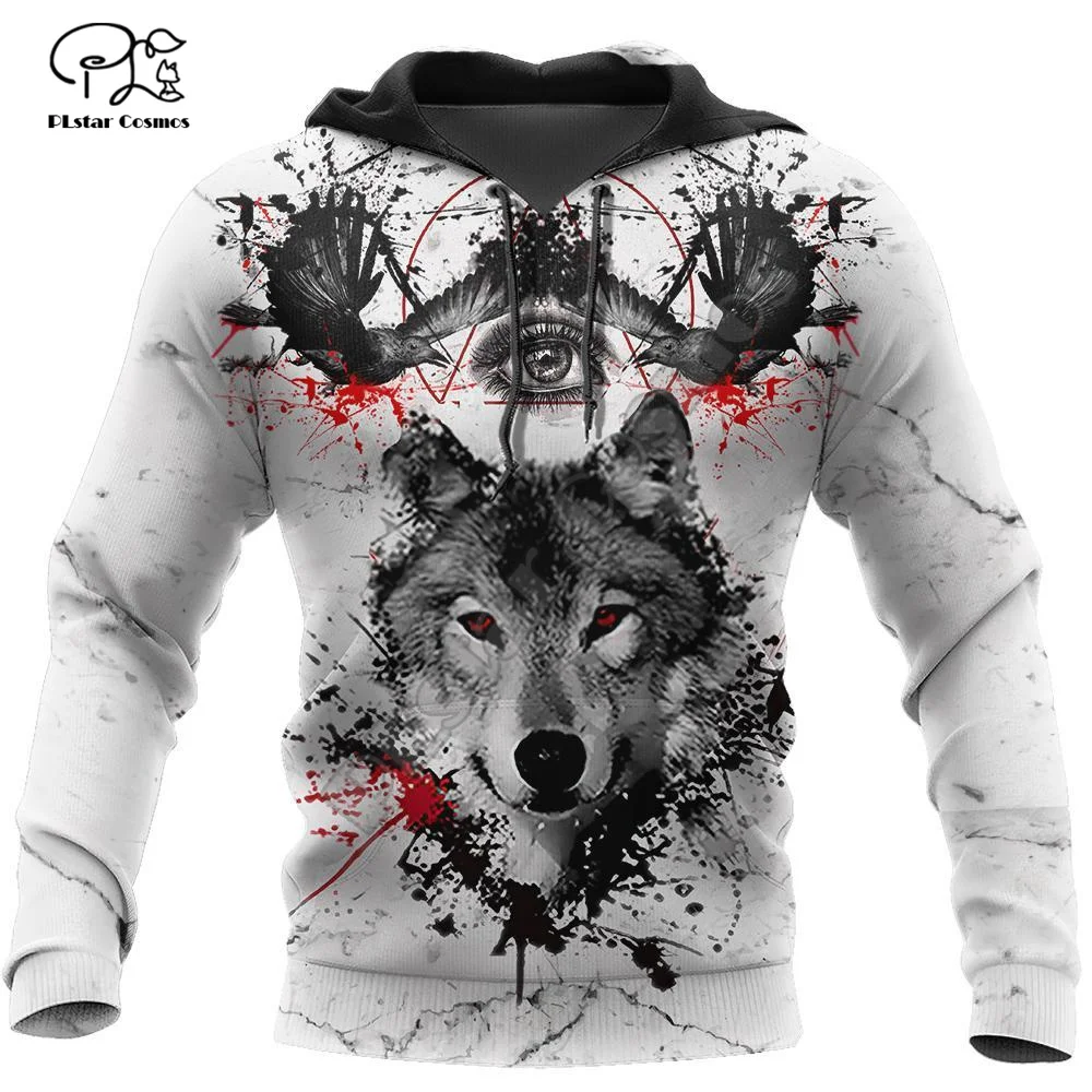 

PLstar Cosmos NewFashion Animal Scary Wolf Tattoo Camo Funny Streetwear Tracksuit 3DPrint Men/Women Pullover Harajuku Hoodies 17