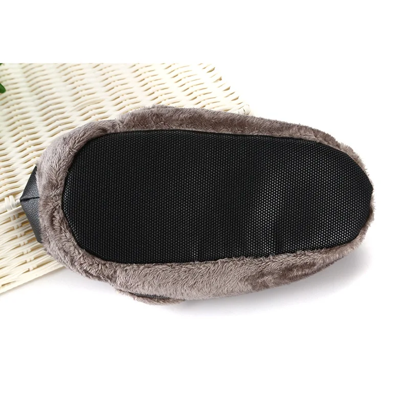 Couple Funny Slippers Girls Cool Dogs Plush Shoes Winter Home Slippers For Women Plus Size 35-43 Unisex Memory Foam Slippers Men