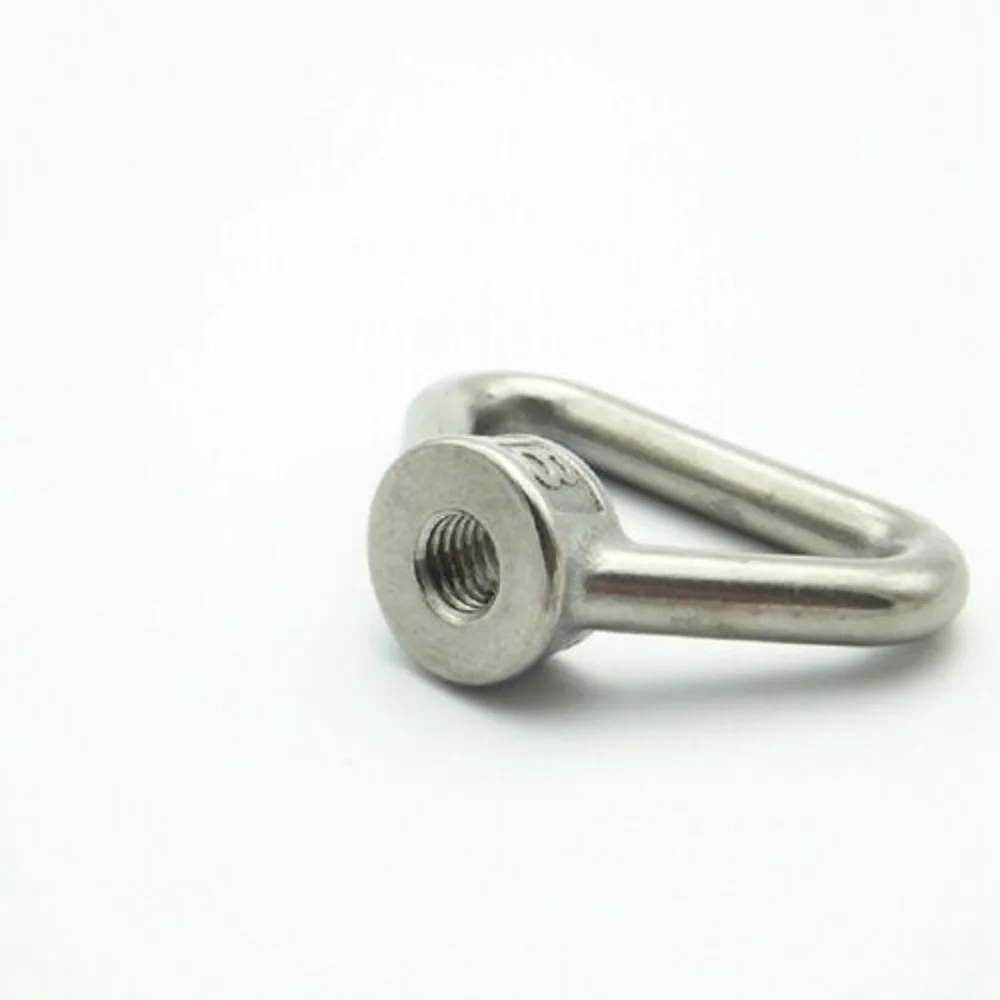 M8/10 304 Stainless Steel Metric Thread Triangle Ring Nut Marine Lifting Eye Nut