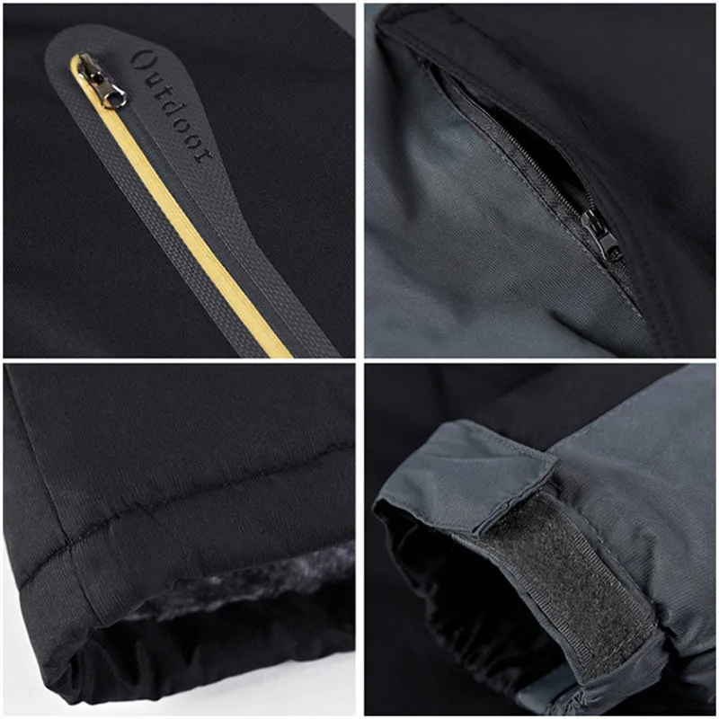 New Plus Size 8XL 9XL 2024 Winter Fleece Jacket Warm Coat Parkas Men Military Waterproof Outwear Down Parkas Windbreaker Men