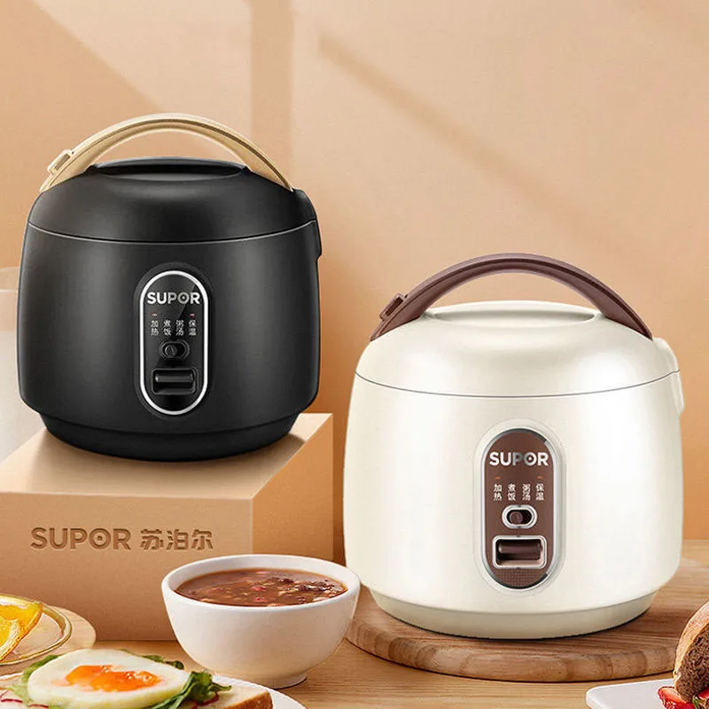 SUPOR 1.6L Rice Cooker Portable Micro-pressure Quick Cooking Electric Cooker Non-stick Pan Liner Small Kitchen Appliances