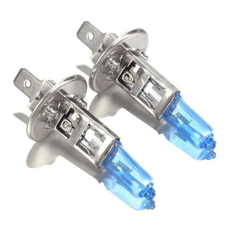 2pcs H1 100W Super Bright White 12V Fog Lights Halogen Bulb Car Light Source parking High Power Car Headlight Auto Lamp Lighting