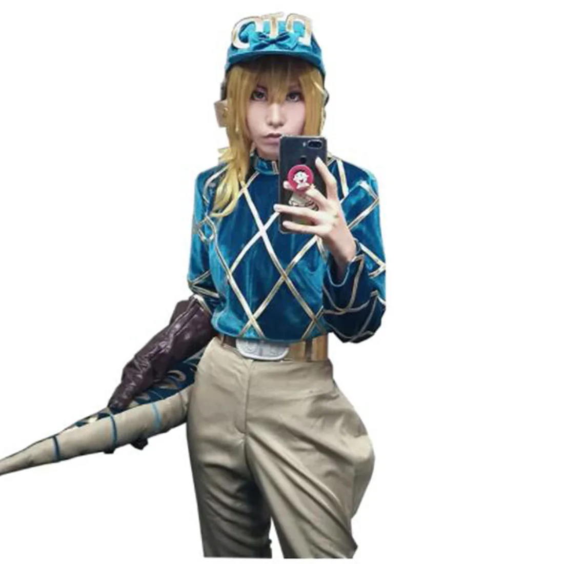 

2020 Diego Brando DIO Christmas Party Halloween Uniform Outfit Cosplay Costume with tail Customize Size