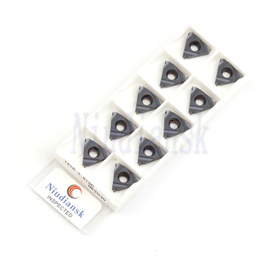 16ER 16IR 0.5 1.0 1.5 2.0 2.5 3.0 3.5 Iso NK9030 Draad Draaigereedschap Carbide Insert Cnc Draaien Insert Steken draad Hulpmiddel