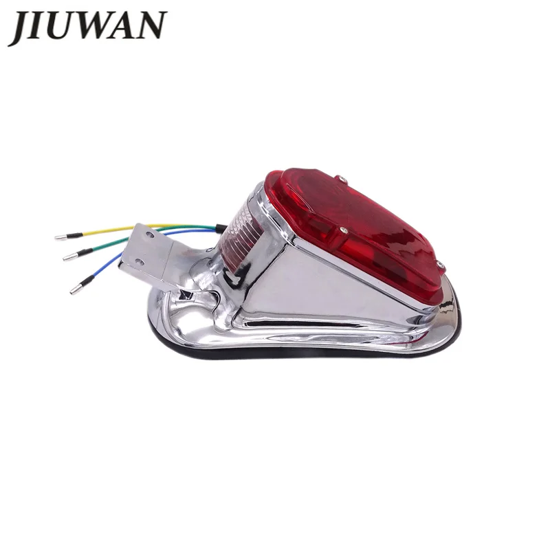 Motorcycle Accessories Turn Signal Rear Tail Brake stop lamp License Plate Light Red Taillight For Choppers Cruisers Classic