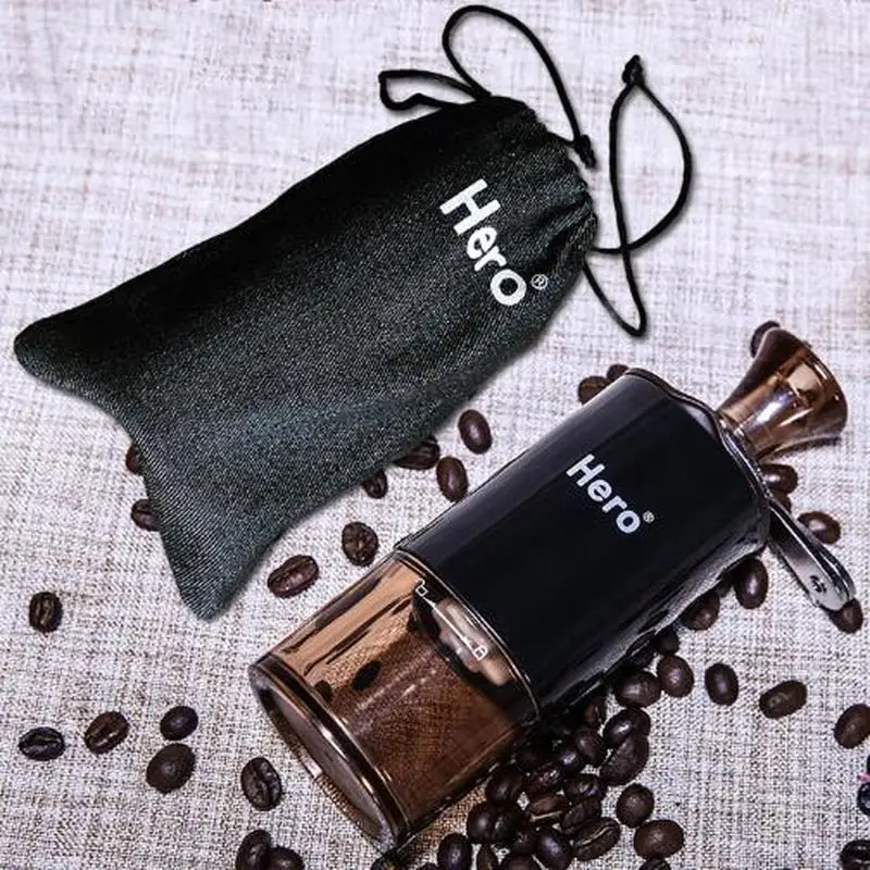 

Coffee Grinder Espresso Hero Grinder Hand Coffee Machine Home Grinder Mini Hand Grinder Ceramic Grinding Core Washable