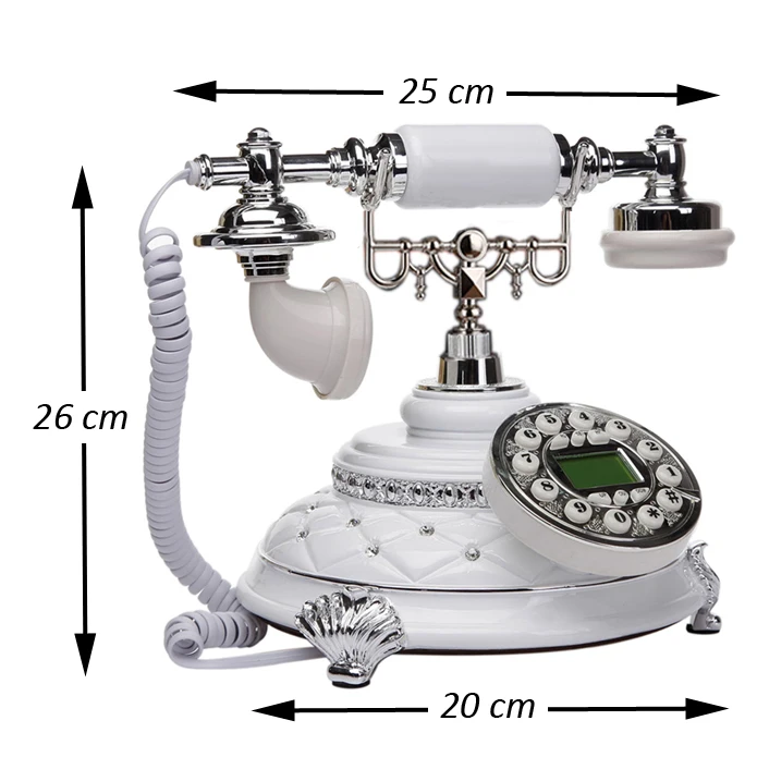 Imagem -05 - Retro Radiotelefone Antigo Arcaico Gsm 900 1800 Mhz Sim Cartão Fixo Telefone sem Fio Retro Casa Escritório Hotel