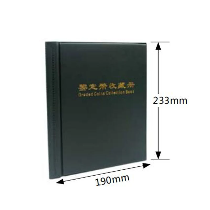 CERTIFIED Grad COIN SLAB BOOK  Empty Album Certified Holder
