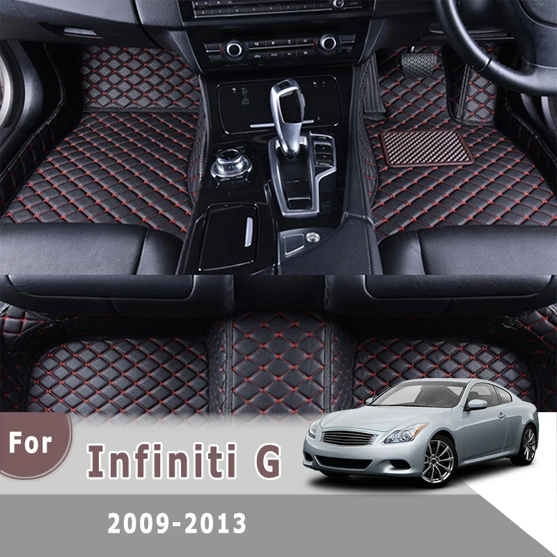 

RHD Carpets For Infiniti G 2013 2012 2011 2010 2009 Car Floor Mats Custom Interior Parts Protect Rugs Floorliners Covers