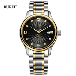 BUREI Brand Automatic Business Watches Man Luxury Dress Mechanical Wristwatches for Men Waterproof Sapphire Clock Montre Homme