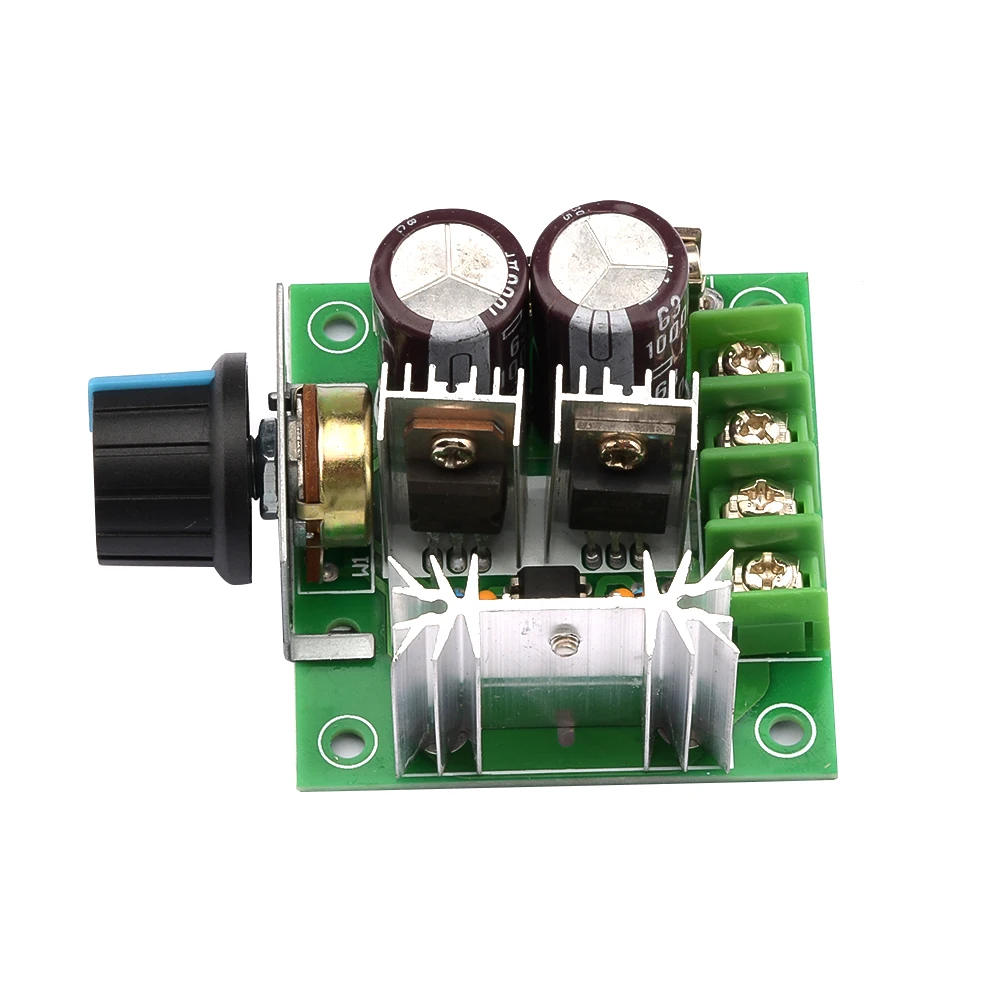 DC motor speed regulator 12V 24V 10A PWM speed controller 10%-100% adjustable motors drive module