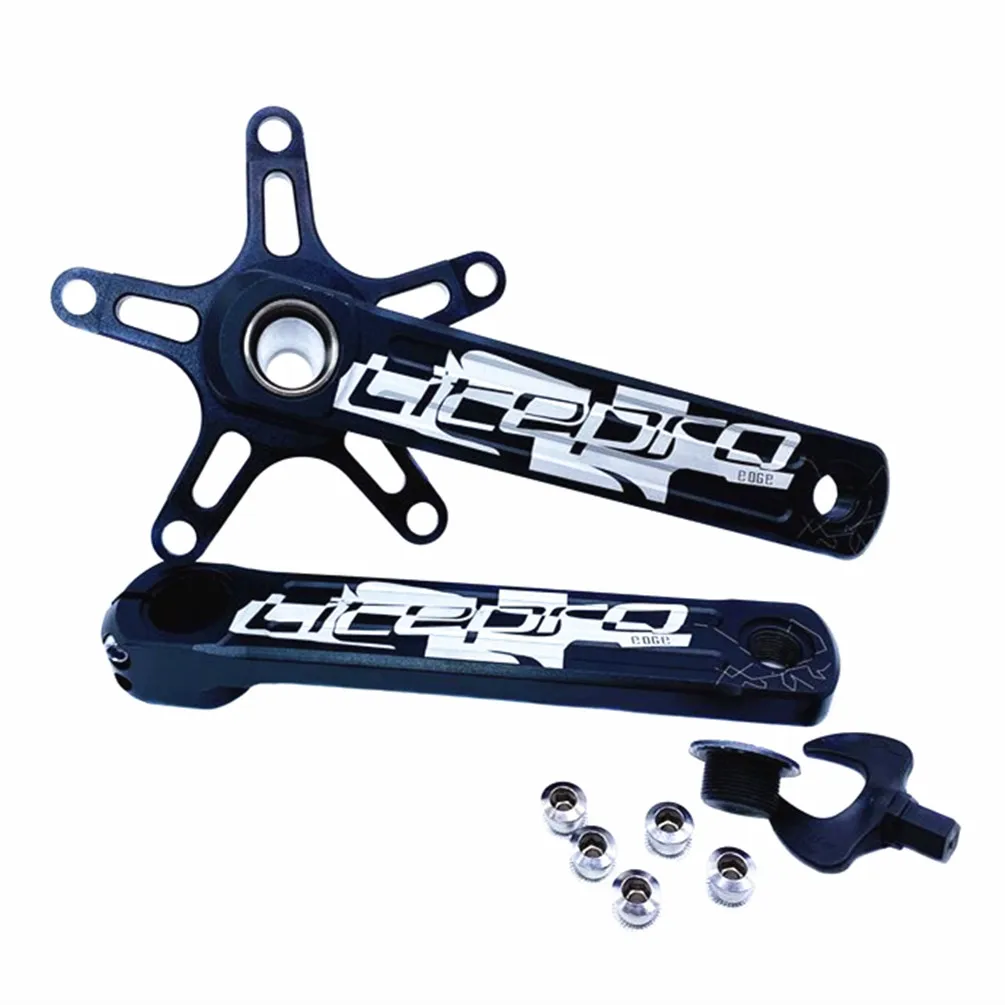 Litepro EDGE Integrated Hollow Folding Bike Crank 412 Modified 170MM Crankset BMX Bicycle Chainwheel Parts