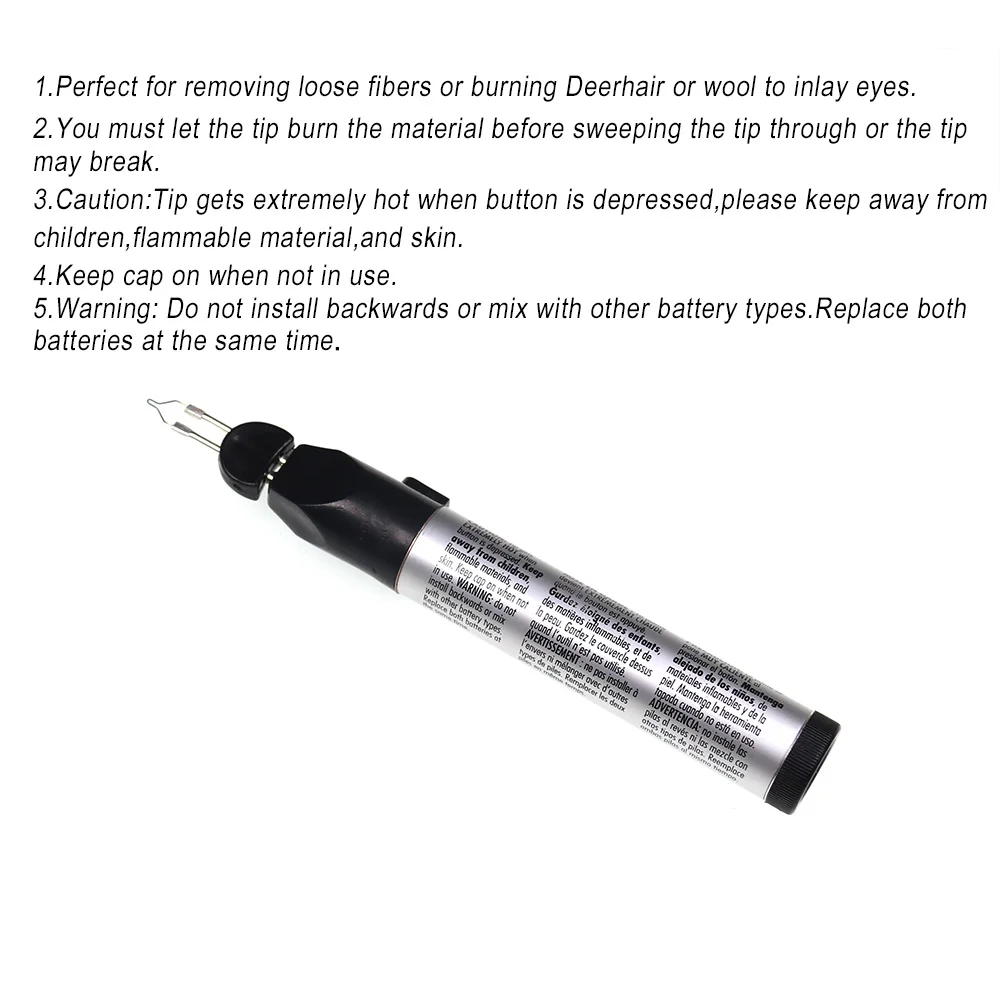 يطير الراتنج التدفئة أداة لإزالة الألياف فضفاضة حرق Deerhair أجنحة البيض النمل يطير الراتنج التدفئة أداة يطير أداة حزم وتربيط #6