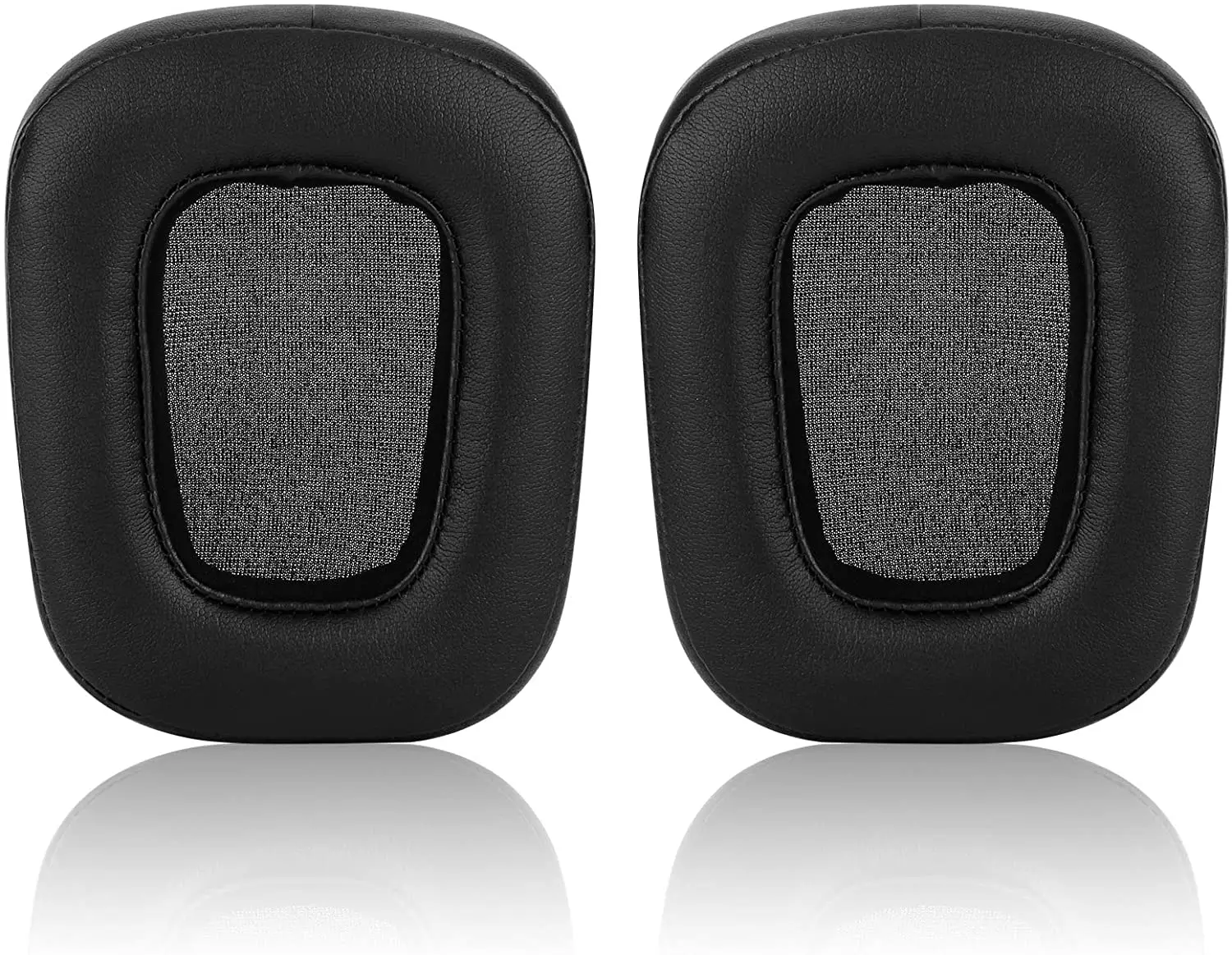 Funda de cojín de repuesto con cuero de proteína y espuma de memoria para auriculares Razer Tiamat V2