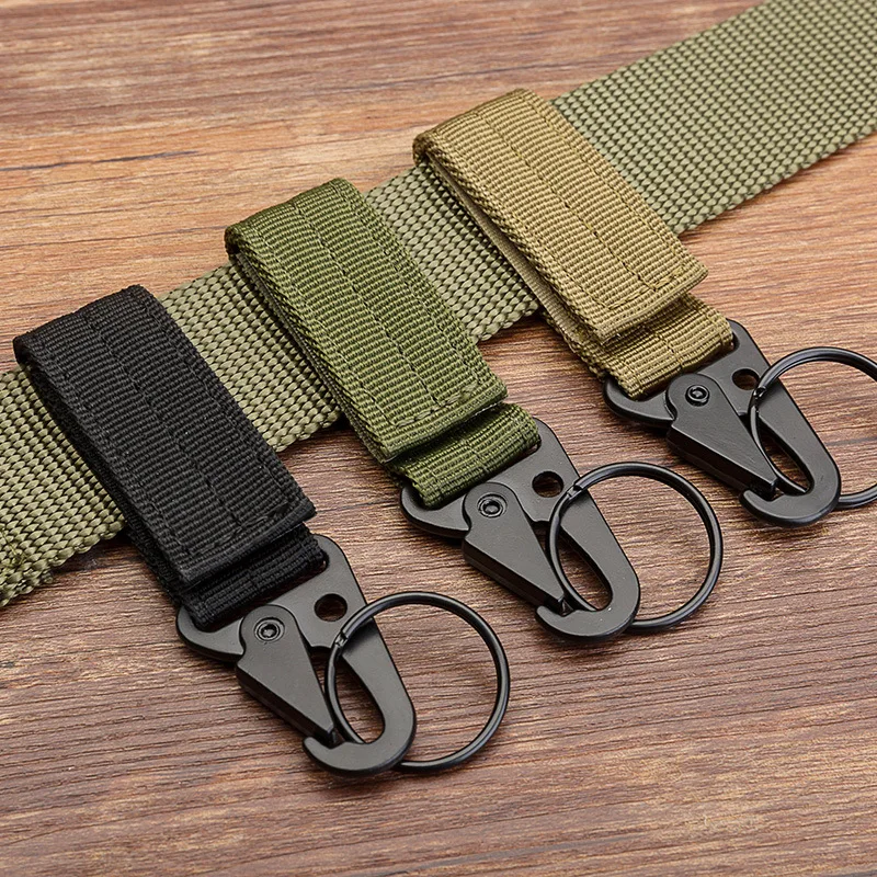 

TJ-TingJun New Canvas Belt Accessories Water Cup Hook Imitation Nylon Plastic Multi Purpose For Extreme Sports Mountaineering