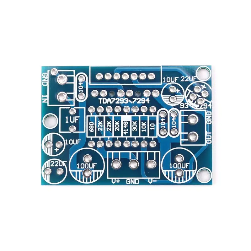 TDA7293/TDA7294 Mono panel wzmacniacza kanałowego obwodu drukowanego PCB