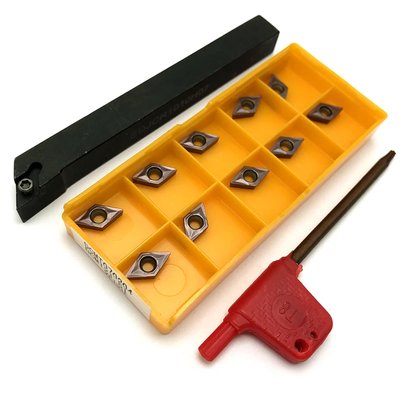 Muslimexmuslimah portautensili per tornitura interna per inserto in metallo duro DCMT070204 inserto per tornitura