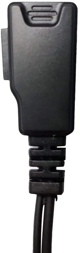 2pcs G-Shape Police Earpiece Headset Mic PTT for 2 pin Motorola Radio cls1110 1410 cp200 gp2000 cls1450 CP040, CP140 2 Way Radio