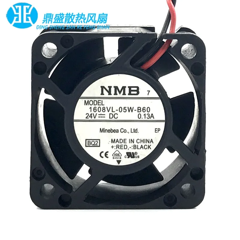 

New original authentic 1608VL-05W-B60 24V 0.13A 4CM cooling fan equipment