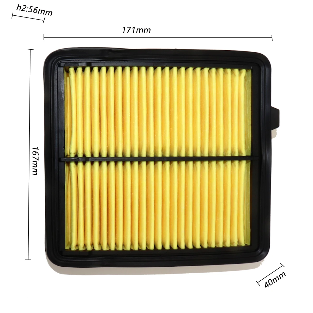 Car Air Filter For HONDA JAZZ III 2007-/ CITY (GM)2008-2015 FIT (GD)2004-2008 BRIO II 2018- FORD F-250 4.2 2001-2003 17220RB6Z00 - view 3