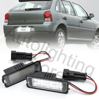 Luz LED de matrícula para VW Saveiro 2005-2013 Gol 2004 2015-2010 Fox-EU 2005-2012 Fox-Africa 2004-2010 canbus, 2 uds.
