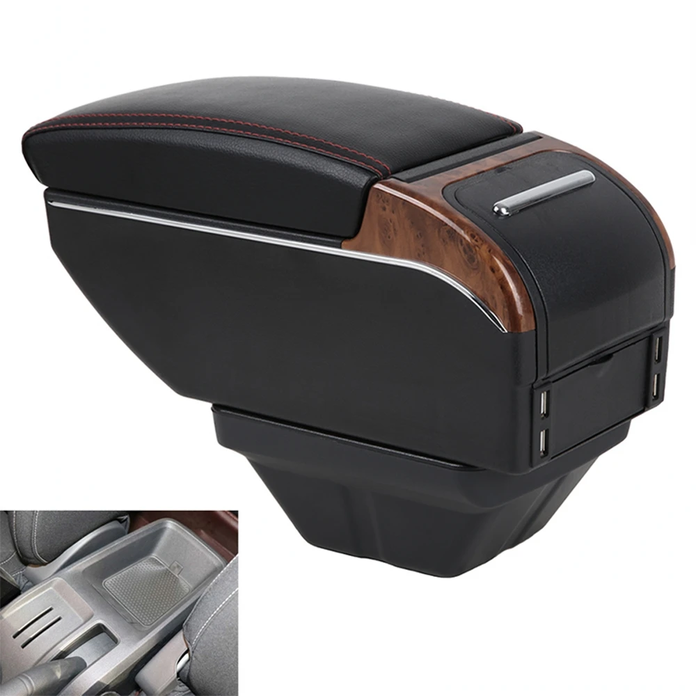 

For MG ZS Armrest box Interior Parts Car Armrest box Center Storage box elbow rest with USB