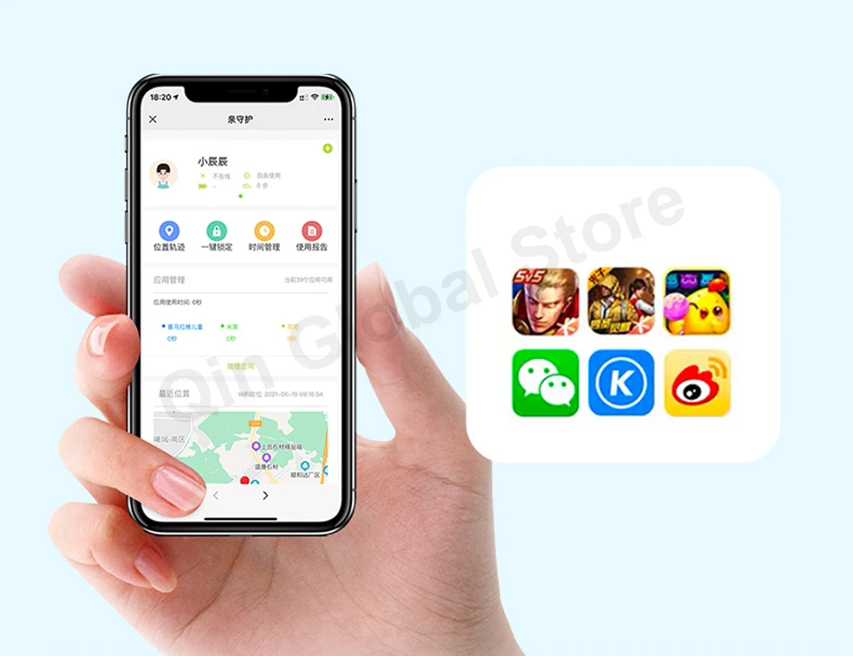 QIN F21 Pro Global Version Mini Smartphone Android11 Google 2.8 Inch Touch Screen 4G WiFi Bluetooth Physical Keypad Mobile Phone